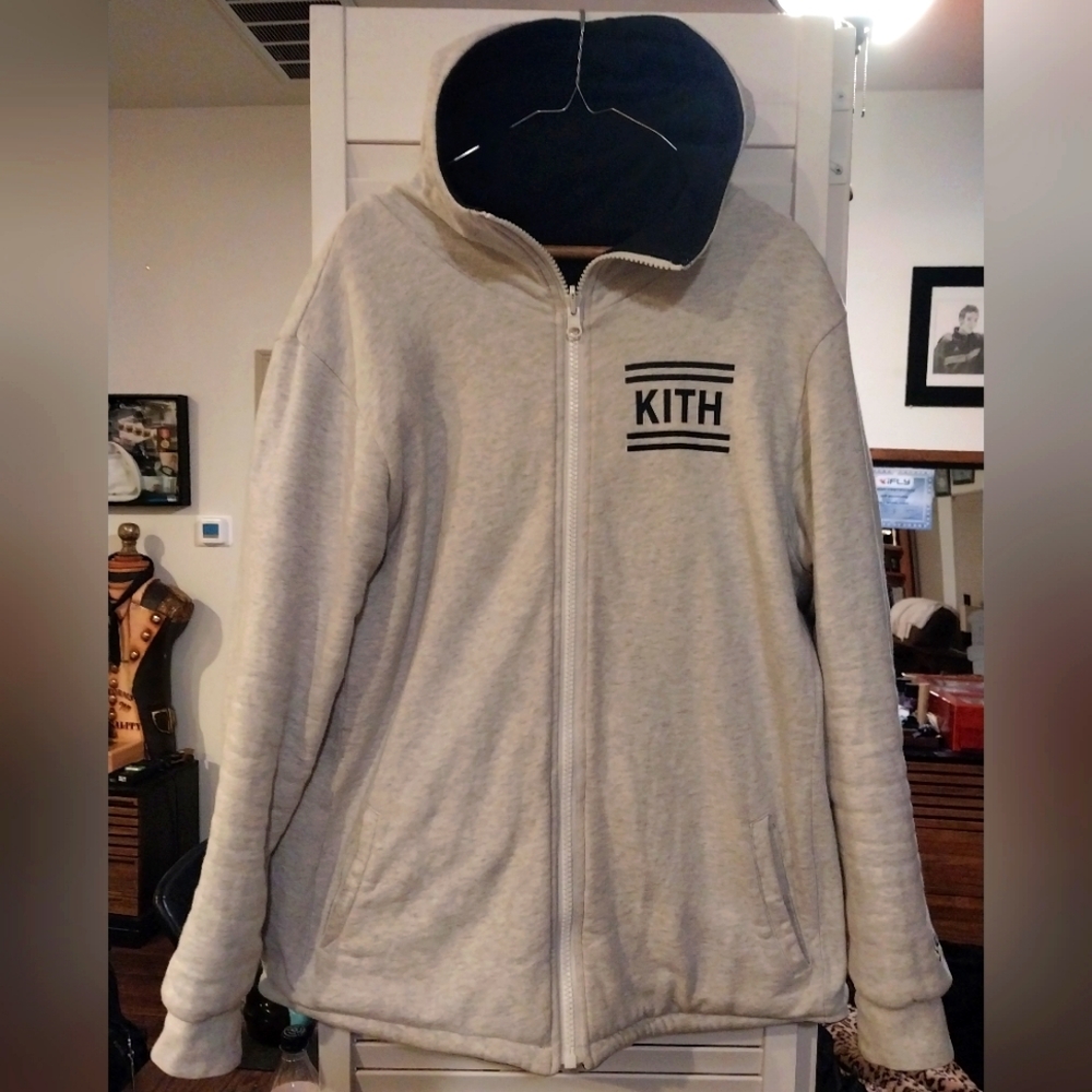 Kith Original Reversible hoodie! L